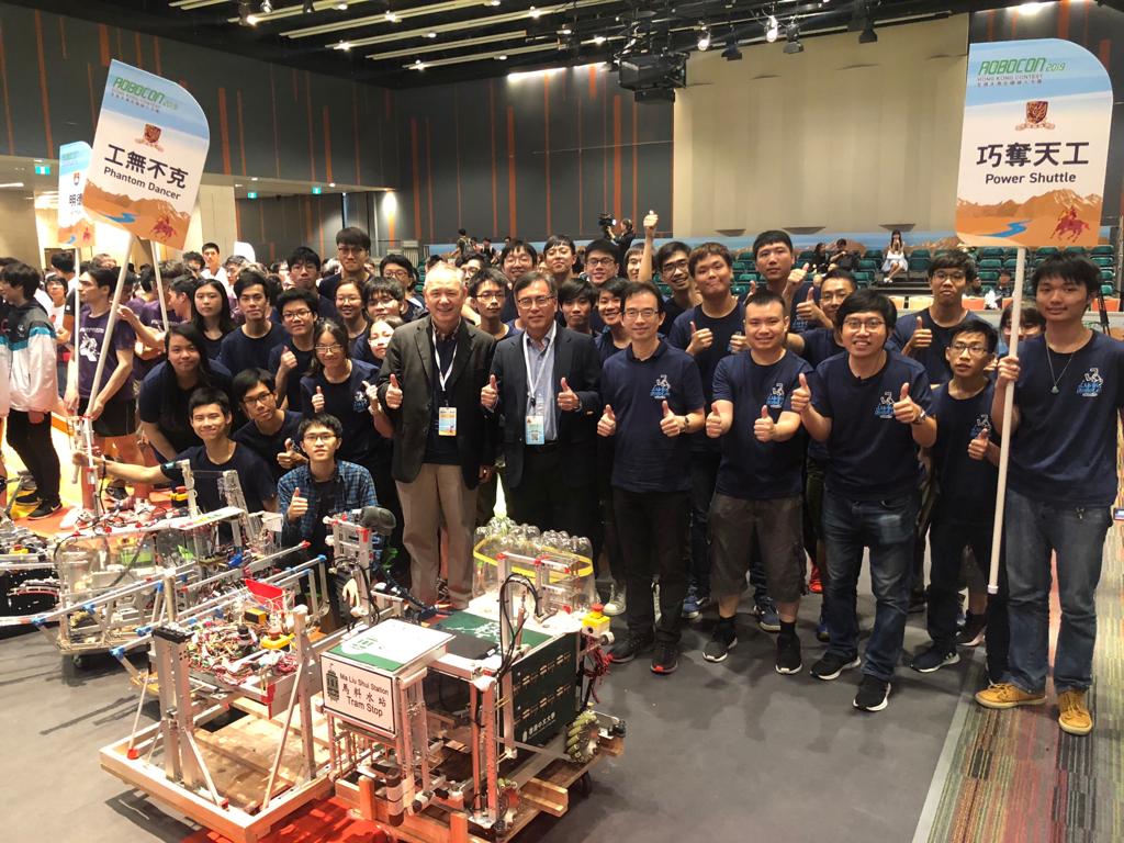 Champion at Robocon 2019 Hong Kong Contest