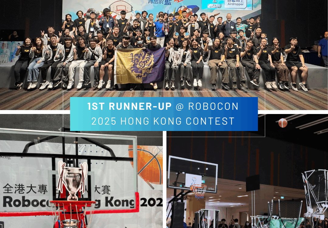 First Runner-up at the Robocon 2025 Hong Kong Contest